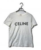 CELINEセリーヌ）の古着「ロゴプリントTシャツ」｜ホワイト