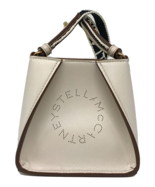 STELLA McCARTNEY（ステラマッカートニー）STELLA McCARTNEY (ステラマッカートニー) MICRO BAG ECO SOFT ALT NAPPA LOGO アイボリーの古着・服飾アイテム