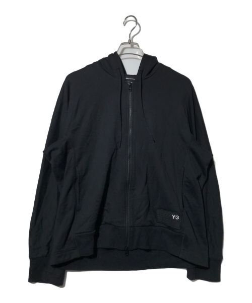 Y-3（ワイスリー）Y-3 (ワイスリー) ジップパーカー/FJ0438 ブラック サイズ:Mの古着・服飾アイテム