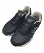 NEW BALANCEニューバランス）の古着「ローカットスニーカー」｜ネイビー