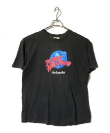 PLANET HOLLYWOOD（プラネットハリウッド）の古着「ヴィンテージTシャツ」｜ブラック