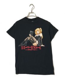 USED（ユーズド）の古着「DEATH NOTE ミサミサ（弥 海砂） プリントTシャツ」｜ブラック