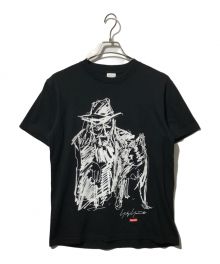 SUPREME×YOHJI YAMAMOTO（シュプリーム×ヨウジヤマモト）の古着「Logo Tee」｜ブラック