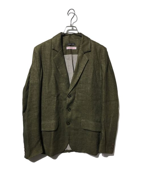 FRANK LEDER（フランクリーダー）FRANK LEDER (フランクリーダー) 15SS Green Linen Jacket グリーン サイズ:Mの古着・服飾アイテム