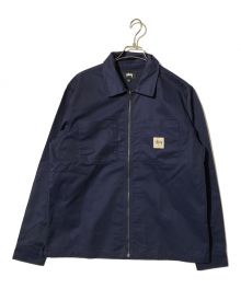 stussy（ステューシー）の古着「カバーオール」｜ネイビー