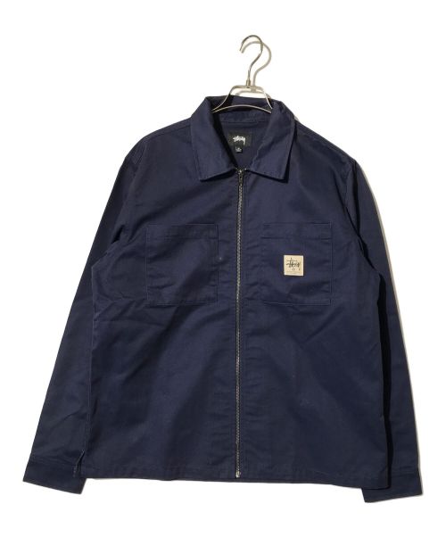 stussy（ステューシー）stussy (ステューシー) カバーオール ネイビー サイズ:Mの古着・服飾アイテム