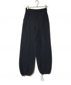 TODAYFULトゥデイフル）の古着「Drawstring Wool Pants」｜ネイビー