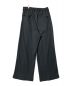 MAISON SPECIAL (メイソン スペシャル) Omega Rib Pin Tuck Wide Pants グレー サイズ:2：10000円