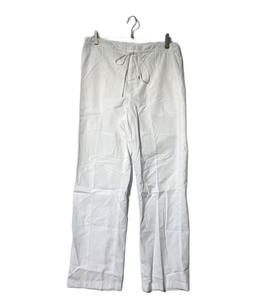 AURALEE（オーラリー）AURALEE (オーラリー) WASHED FINX TWILL EASY WIDE PANTS/A00P03TN ホワイト サイズ:4の古着・服飾アイテム