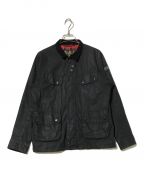 Barbourバブアー）の古着「INTERNATIONAL/enfield wax jacket」｜ブラック