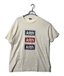 KITH（キス）の古着「BOXLOGO TEE」｜アイボリー