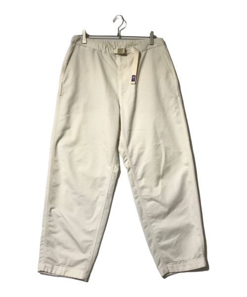 THE NORTHFACE PURPLELABEL（ザ・ノースフェイス パープルレーベル）THE NORTHFACE PURPLELABEL (ザ・ノースフェイス パープルレーベル) Stretch Twill Wide Tapered Pants ホワイト サイズ:34の古着・服飾アイテム