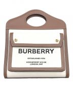 BURBERRYバーバリー）の古着「ミニポケットバッグ」｜ベージュ