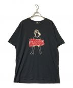 Hysteric Glamourヒステリックグラマー）の古着「VIXEN GIRL Tee」｜ブラック