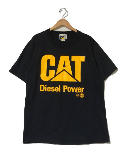 Cat（キャット）Cat (キャット) Vintege Tee ブラック サイズ:Lの古着・服飾アイテム