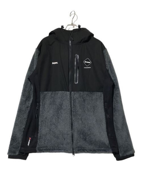 F.C.R.B.（エフシーアールビー）F.C.R.B. (エフシーアールビー) POLARTEC FLEECE HYBRID BLOUSON ブラック サイズ:Lの古着・服飾アイテム