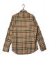 BURBERRY LONDON (バーバリーロンドン) ノバチェックシャツ ベージュ サイズ:S：19000円