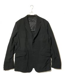 COMME des GARCONS HOMME（コムデギャルソン オム）の古着「染色加工パッチワークテーラードジャケット」｜ブラック