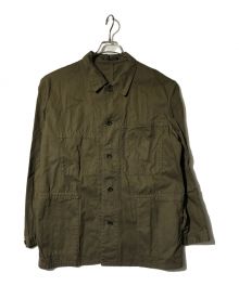 Yohji Yamamoto pour homme（ヨウジヤマモト プールオム）の古着「DYEING COTTON TWILL BLOUSON」｜オリーブ