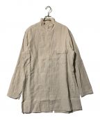 Yohji Yamamoto pour hommeヨウジヤマモト プールオム）の古着「ファスナー開きB / シャツ・ブラウス」｜ベージュ