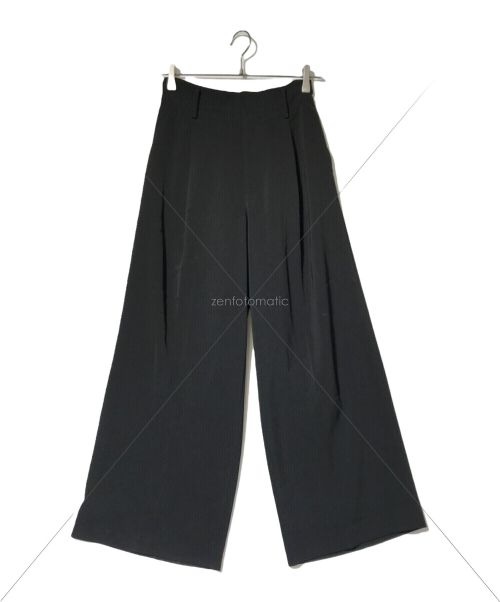 TODAYFUL（トゥデイフル）TODAYFUL (トゥデイフル) Highwaist Twill Trousers ブラック サイズ:36の古着・服飾アイテム