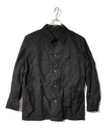 Yohji Yamamoto pour homme（ヨウジヤマモト プールオム）の古着「COTTON TWILL SHORT BLOUSON」｜ブラック