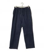 F.O.B FACTORYエフオービー ファクトリー）の古着「DENIM TRACK PANTS」｜インディゴ