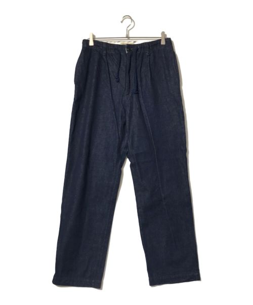 F.O.B FACTORY（エフオービー ファクトリー）F.O.B FACTORY (エフオービー ファクトリー) DENIM TRACK PANTS インディゴ サイズ:3の古着・服飾アイテム