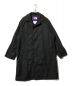 THE NORTHFACE PURPLELABEL（ザ・ノースフェイス パープルレーベル）の古着「65/35 Insulation Soutien Collar Coat」｜ブラック