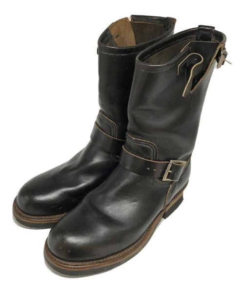 RED WING（レッドウィング）RED WING (レッドウィング) エンジニアブーツ ブラック サイズ:7 1/2 ワイズDの古着・服飾アイテム