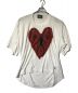 Vivienne Westwood man（ヴィヴィアン ウェストウッド マン）の古着「Heart Big Tee/83817」｜ホワイト