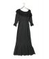 verybrain (ベリーブレイン) Sash Ruffle Dress ブラック サイズ:M：5000円