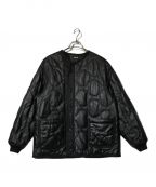 Schottショット）の古着「QUILTED LINNER LEATHER JACKET」｜ブラック