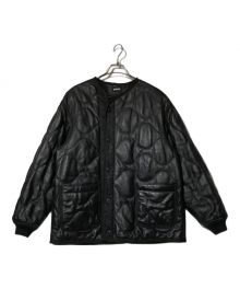 Schott（ショット）の古着「QUILTED LINNER LEATHER JACKET」｜ブラック