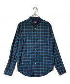 SUPREMEシュプリーム）の古着「MINI SHADOW PLAID SHIRT」｜ブルー