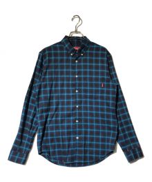 SUPREME（シュプリーム）の古着「MINI SHADOW PLAID SHIRT」｜ブルー