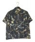 SUPREME (シュプリーム) MARBLE SILK SS SHIRT/半袖シャツ イエロー×ブラック サイズ:S：10000円