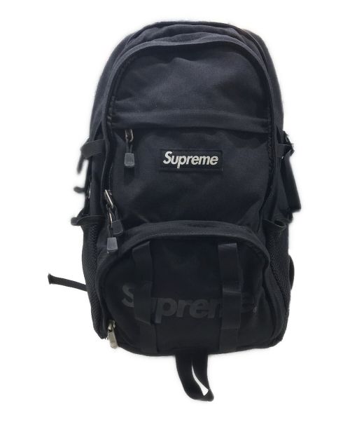 SUPREME（シュプリーム）SUPREME (シュプリーム) BACKPACK ブラックの古着・服飾アイテム