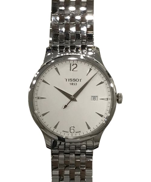 TISSOT（ティソ）TISSOT (ティソ) 腕時計 ホワイトの古着・服飾アイテム