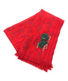 Christian Dior（クリスチャン ディオール）の古着「Otani Workshop Scarf Wool」｜レッド