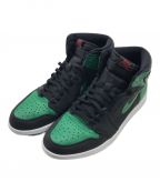 NIKEナイキ）の古着「AIR JORDAN 1 RETRO HIGH OG/555088-030」｜グリーン×ブラック