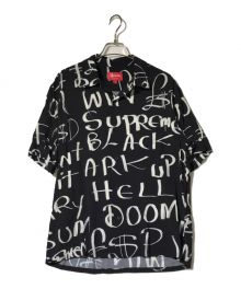 SUPREME（シュプリーム）の古着「20AW Black Art Rayon S/S Shirt/半袖シャツ」｜ブラック