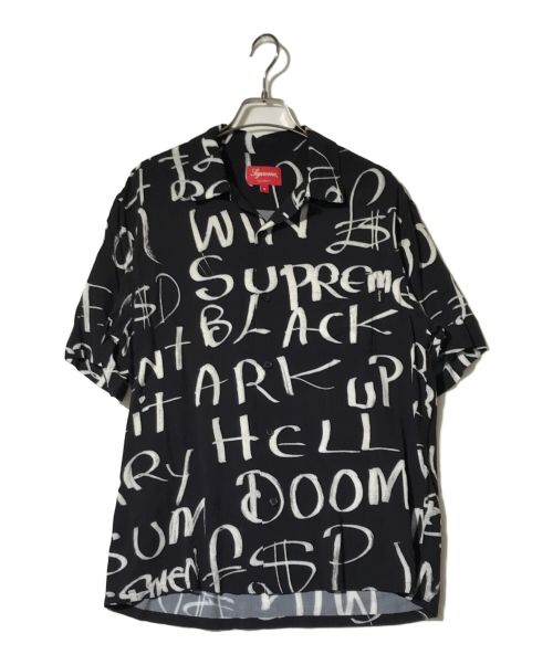 SUPREME（シュプリーム）Supreme (シュプリーム) 20AW Black Art Rayon S/S Shirt/半袖シャツ ブラック サイズ:Sの古着・服飾アイテム