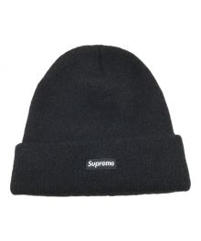 SUPREME（シュプリーム）の古着「Mohair Box Logo Beanie」｜ブラック