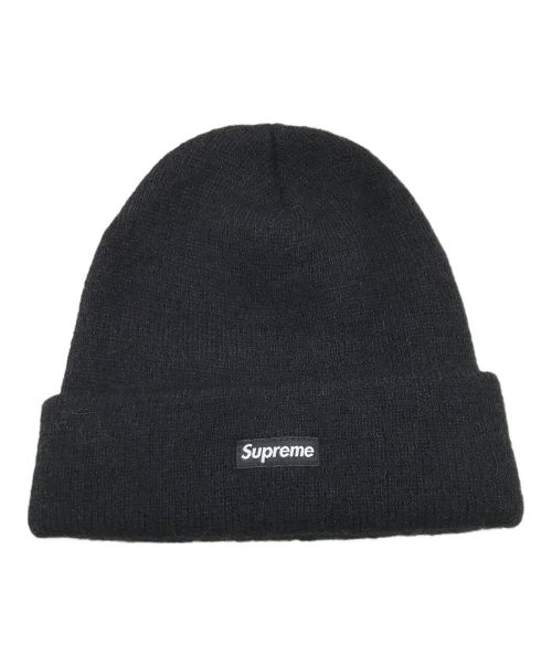 SUPREME（シュプリーム）Supreme (シュプリーム) Mohair Box Logo Beanie ブラックの古着・服飾アイテム