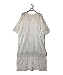 ne quittez pas（ヌキテパ）の古着「Cambric Lace Kurta」｜ホワイト