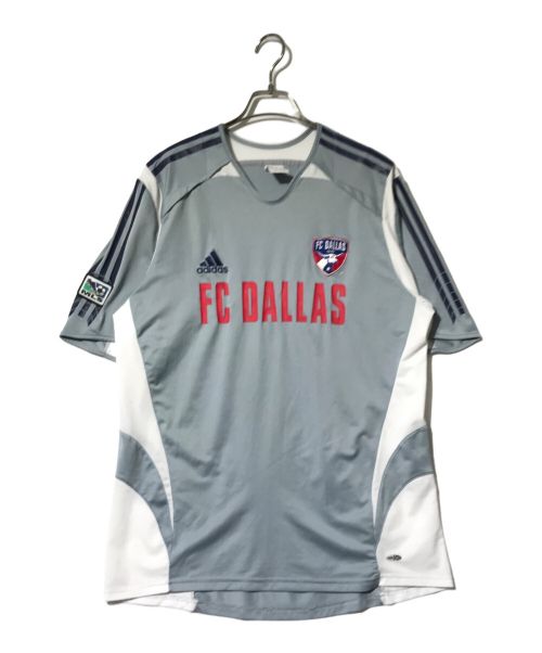 adidas（アディダス）adidas (アディダス) 00s Game Shirt/MLS FC DALLAS グレー サイズ:Lの古着・服飾アイテム