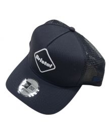 New Era×F.C.R.B.（ニューエラ×エフシーアールビー）の古着「9FORTY A-FRAME MESH CAP」｜ブラック