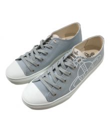 Vivienne Westwood（ヴィヴィアンウエストウッド）の古着「PLIMSOLL LOW TOP スニーカー」｜グレー