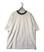 Acne studiosアクネ ストゥディオス）の古着「EXTORR LOGO RIB T-SHIRTS」｜ホワイト